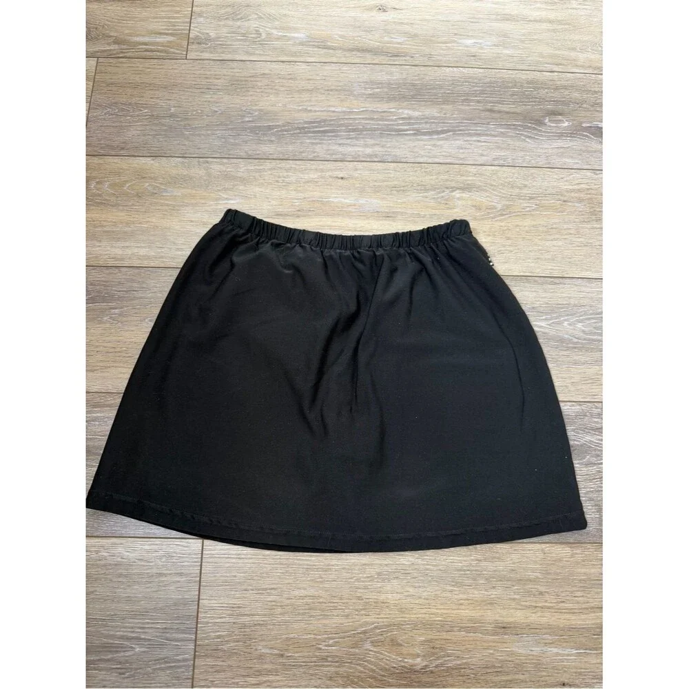 VTG Nike Black Women's Athletic Skort with Elastic Waist Sz S